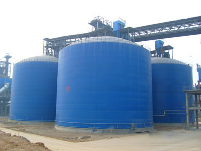 江城水泥钢板库改造