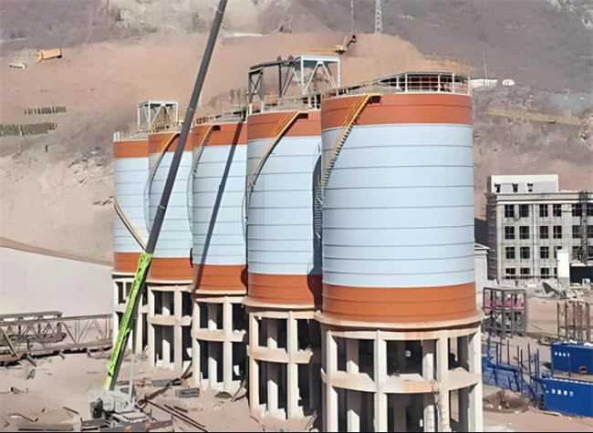 江城高架钢板仓